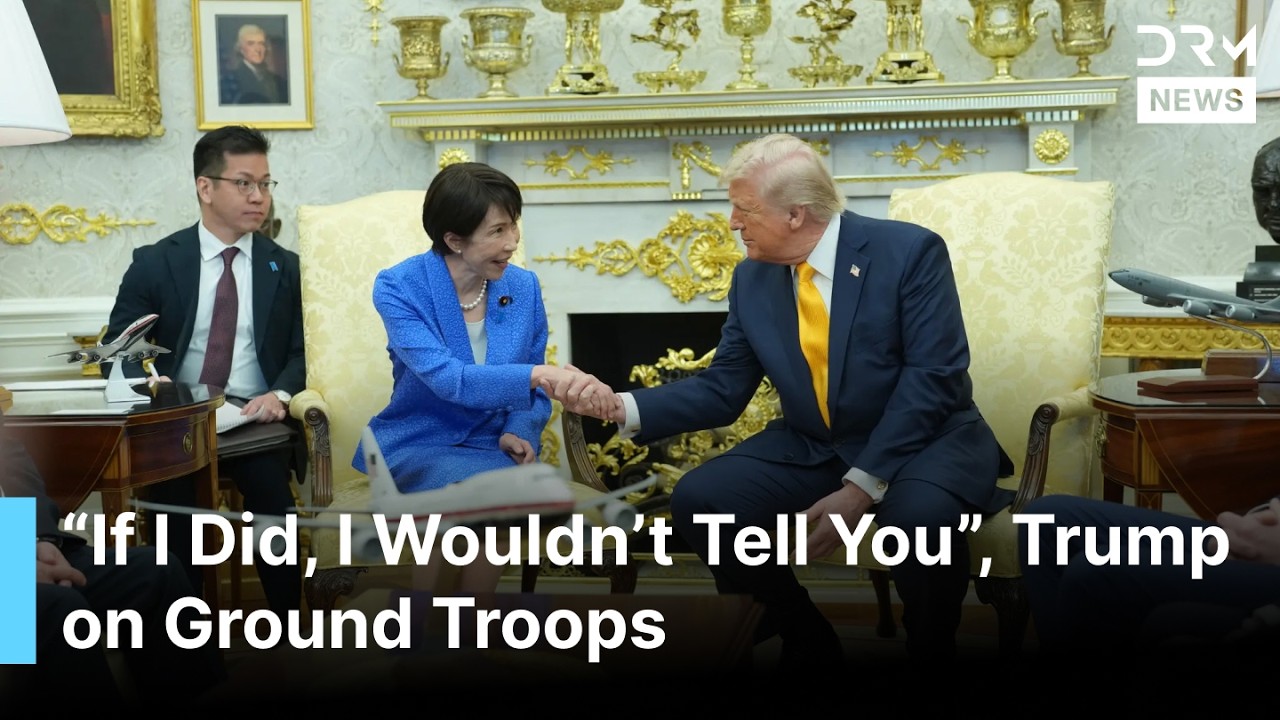 JUST IN: Trump Presses Japan PM Takaichi for Help in Strait of Hormuz After Rejecting Allies | AC1G