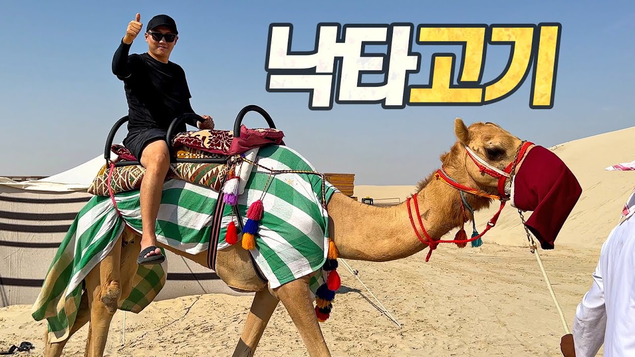 낙타고기 전문 정육식당 방문기 in 카타르