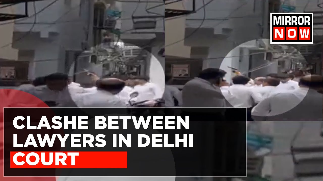 Firing Incident Reported In Delhi's Tis Hazari Court After Argument Between Lawyers, Watch Video