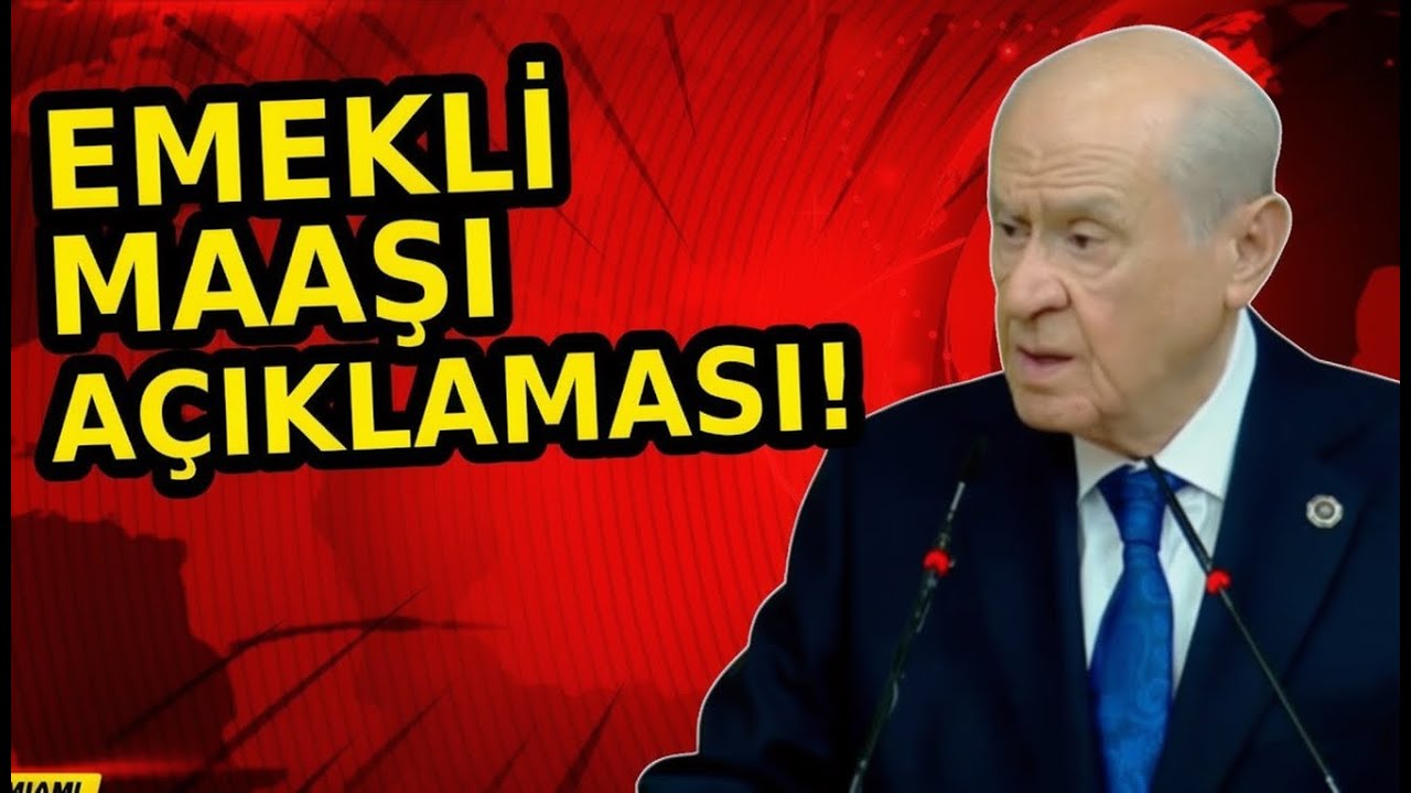 SON DAKİKA! Bahçeli'den FLAŞ Emekliler Açıklaması! Mecliste Ayakta Alkışlandı!