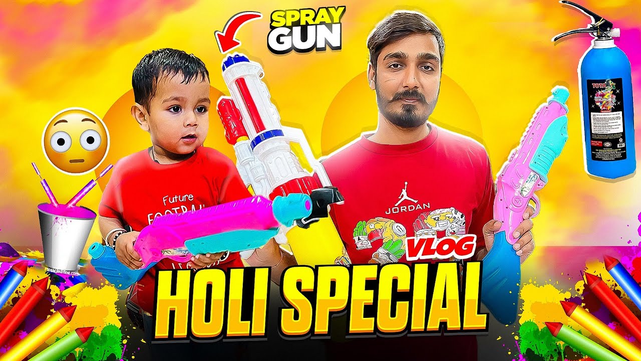 Holi Ke Liye Dher Sari Shopping