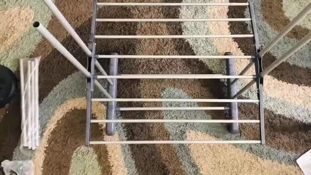 3 Tier Clothes Rack Installation