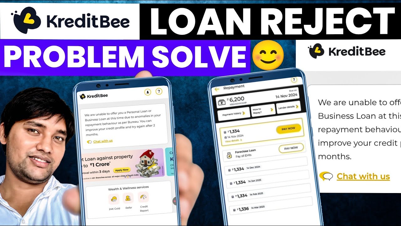 😌Kreditbee (we are unable to offer try again 2 months) Problem Solve | Kreditbee Loan Reject Problm