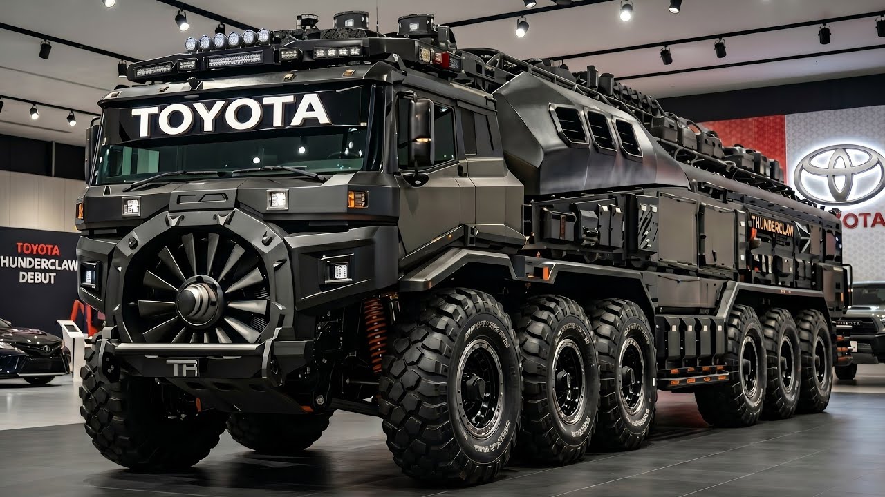 $10M Toyota STORMBREAKER 12x12 &mdash; Luxury Meets Military Power 