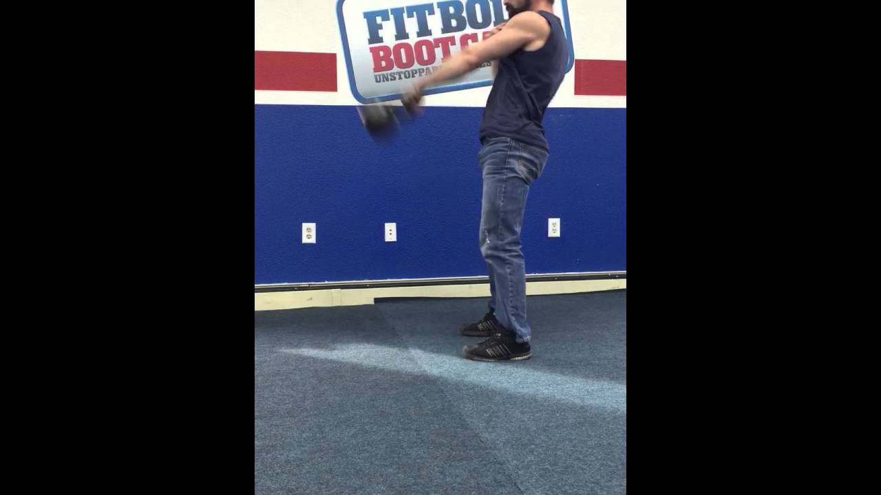 Kettlebell swing, high pull, snatch complex