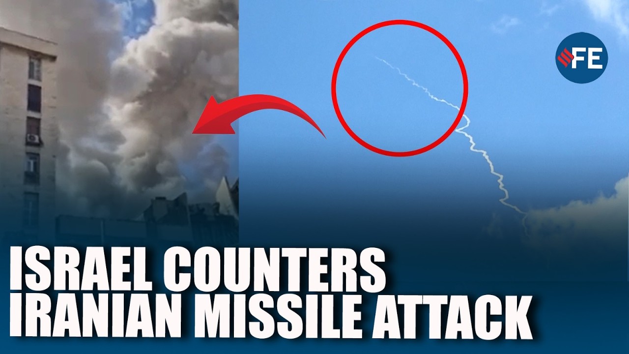 Israeli Air Defenses Intercept Iranian Missiles Over Jerusalem and Central Israel