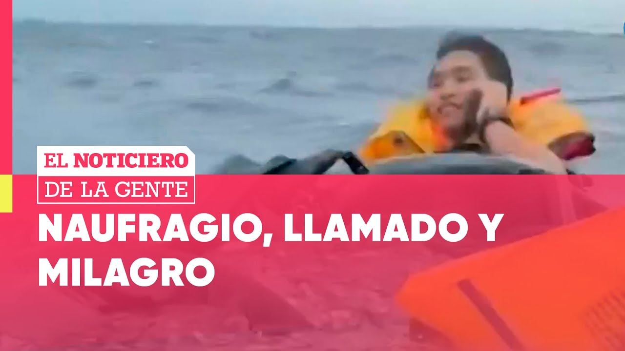LLAMÓ al 911 en PLENO NAUFRAGIO y SALVÓ a 42 PERSONAS #ElNotidelaGente