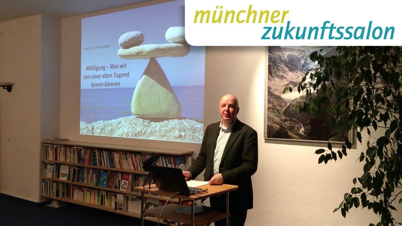 Prof. Dr. Thomas Vogel: &bdquo;M&auml;&szlig;igung. Was wir von einer alten Tugend lernen k&ouml;nnen&ldquo;