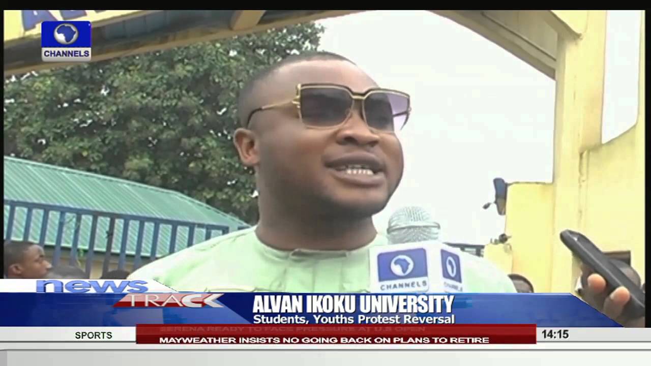 Students Protest Alvan Ikoku University's Status Reversal   29/08/15