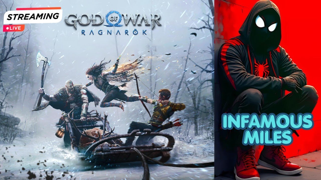 God of War Ragnarök PC LIVE 🔥 | Kratos & Atreus Begin Valhalla | Full Story Gameplay