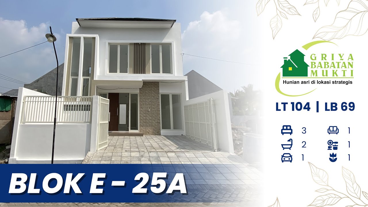 Blok E - 25A (Griya Babatan Mukti)
