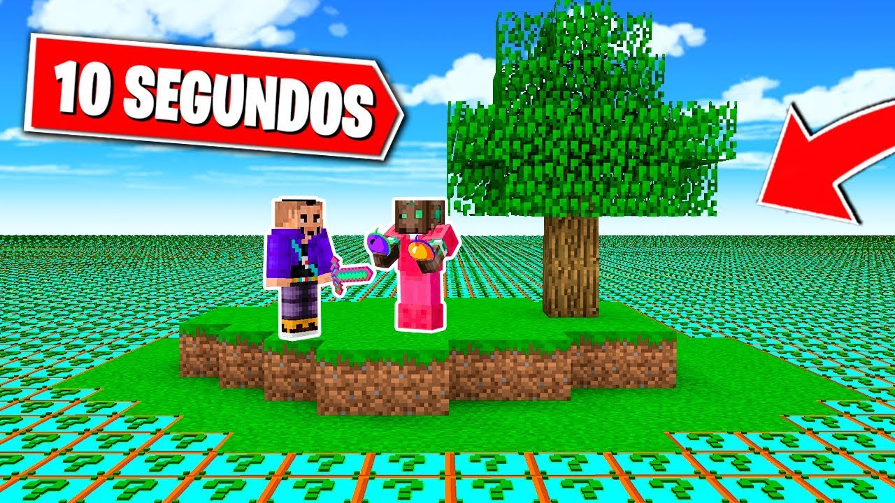 MINECRAFT pero LOS LUCKY BLOCKS MÁS CHETADOS CRECEN CADA 10 SEGUNDOS 😱😂 MINECRAFT es ALEATORIO