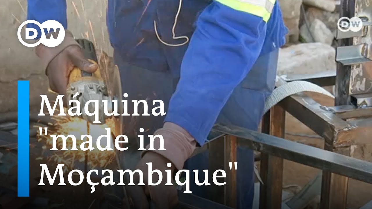 Jovem moçambicano cria máquina de dupla função 
