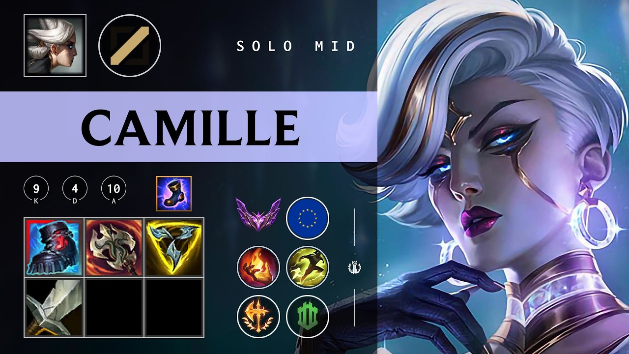 Camille Mid vs Viktor - EUW Master Patch 26.03