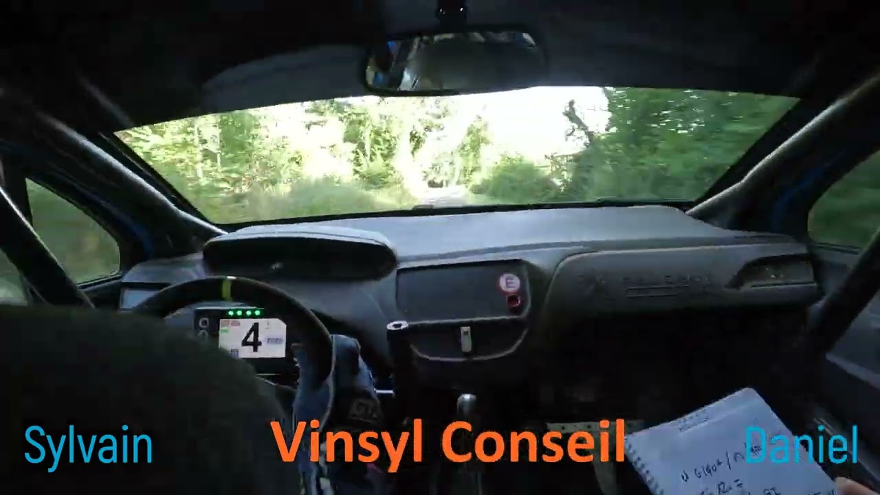 Rallye de Saintonge 2022 - Sylvain MAHIER 208 R2 - ES5 Bussac