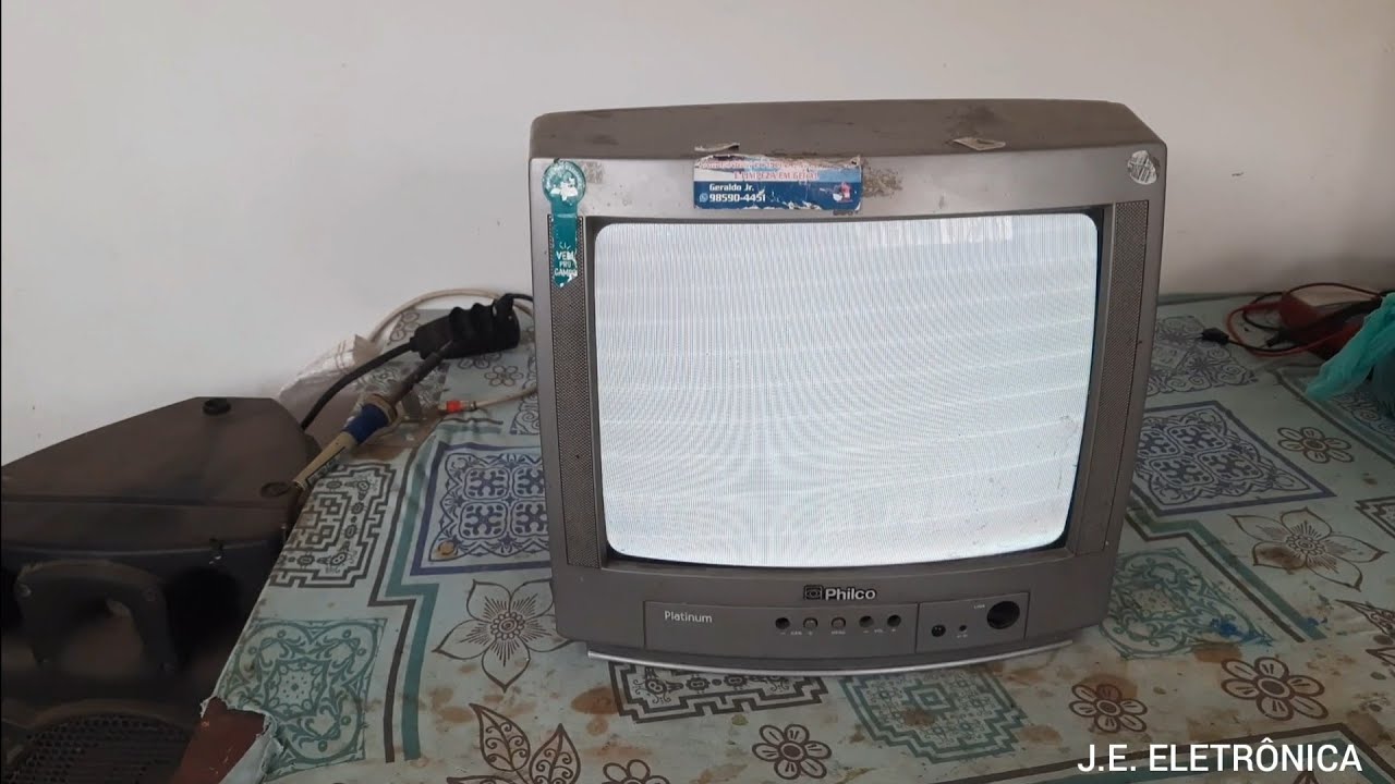 TV PHILCO TP-1452N TELA BRACA E LINHAS DE RETRAÇOS (RESOLVIDO)