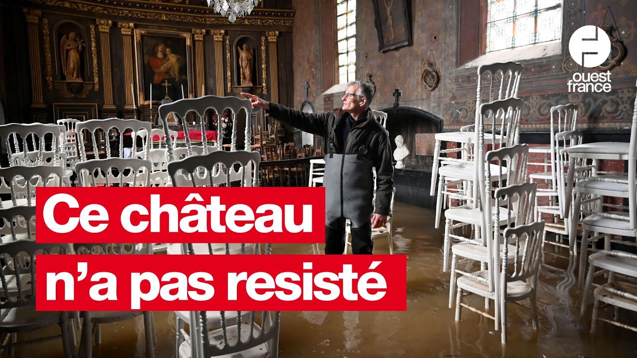 Inondations : ce château d'Ille-et-Vilaine a rendu l'âme...