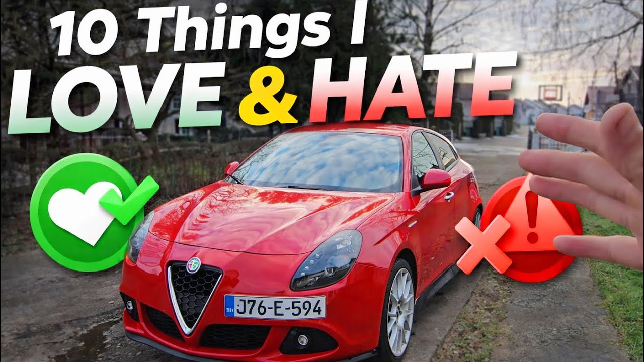 10 вещей, которые я люблю и ненавижу в своей Alfa Giulutetta