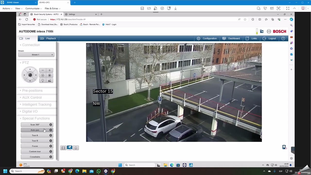 How to configurar autopan en cámaras domos