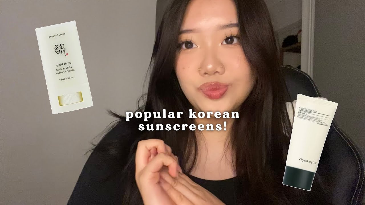 which popular KOREAN sunscreen is the best?  (๑˃̵ᴗ˂̵)♡