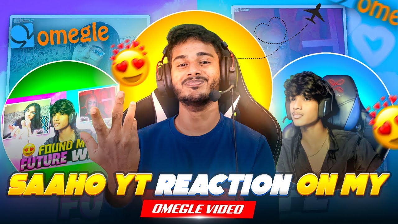 😨Saaho YT Reaction🔥on Dhanush FF Gamer✨ Omegle Video💗 @SAAHO YT in Telugu #dfg #saahoyt