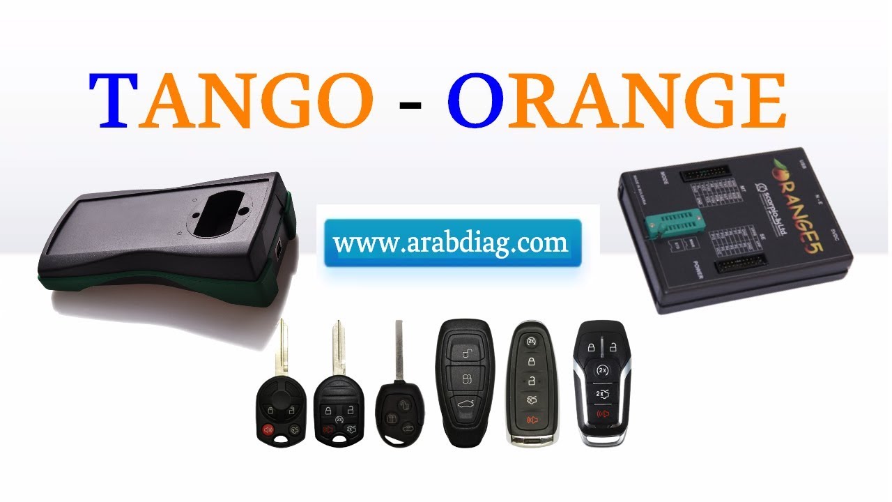 اجهزة برمجة مفاتيح السيارات - جهاز تانغو ارانج -تمهيد   TANGO ORANGE