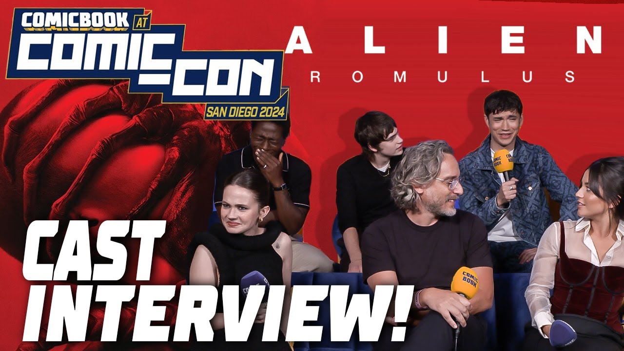 The Alien: Romulus Cast Talks Space Lube And Facehugger Fears! San Diego Comic-Con 2024
