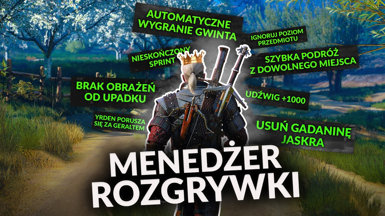 Wiedźmin 3 - MENEDŻER ROZGRYWKI