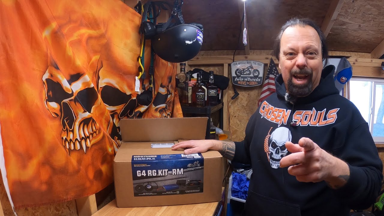 Установите усилитель/динамик HOGTUNES G4 RG KIT-RM на мотоцикл Harley Davidson RoadGlide 2022 год...