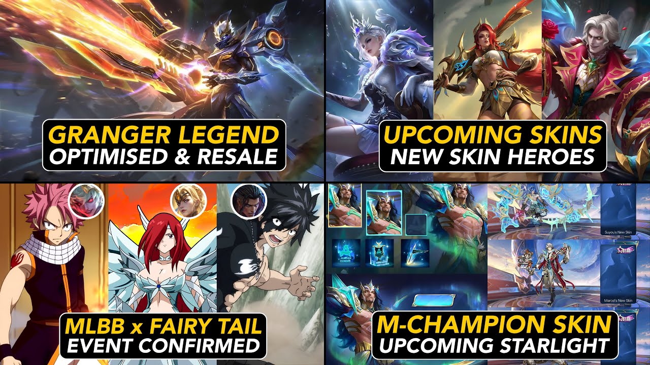 GRANGER LEGEND RESALE| MLBB x FAIRY TAIL CONFIRMED| EVERLIGHT NEW INFO| FREE EPIC SKIN & MLBB TALKS