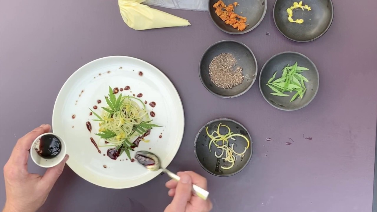 Courgette-dessert Zelf de Chef menu