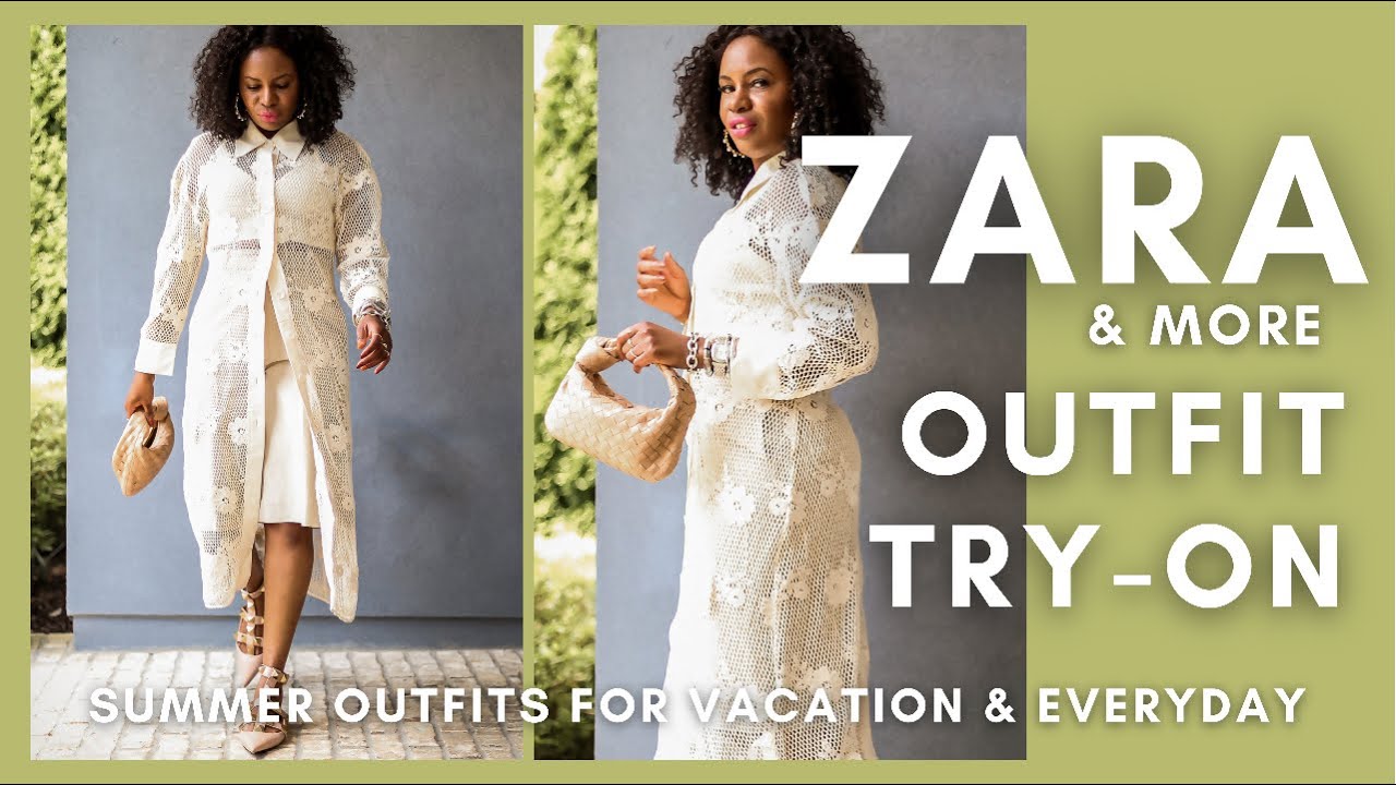 ZARA SUMMER OUTFIT HAUL / VACATION OUTFITS