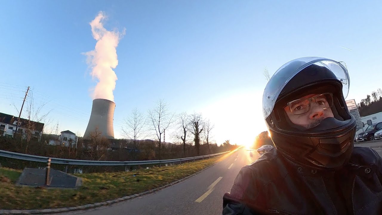 Motorradausflug in den Schweizer Jura im Februar 2021