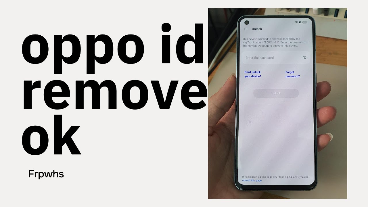 Oppo ID Remove All