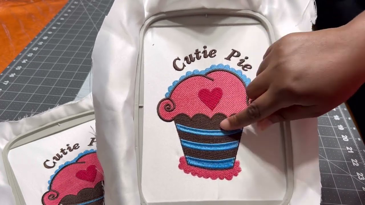 The importance of sequencing and push pull compensation when making embroidery files