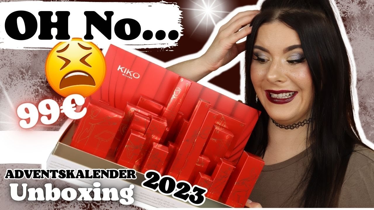 Oh No...😣 Kiko Milano Adventskalender 2023 | 24 Türchen Unboxing