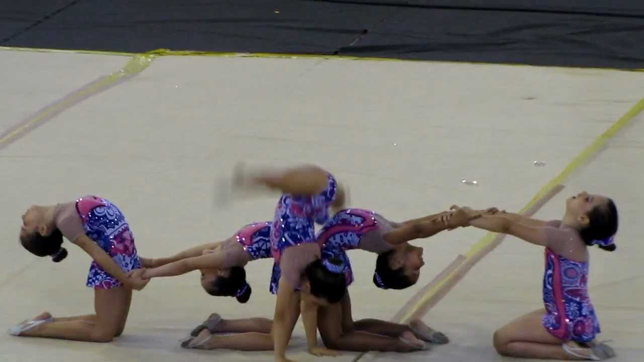 Conjunto 1 Joinville Festival Mirim 2011 - Ginastica Ritmica