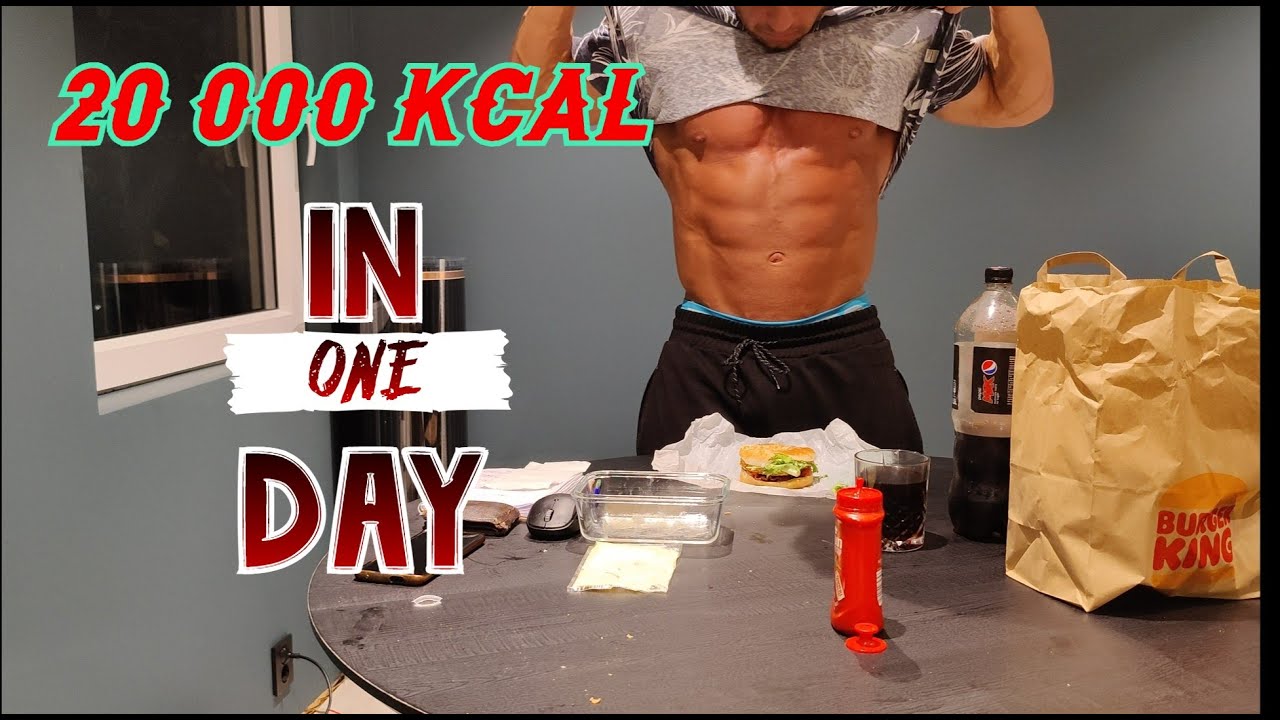 20 000KCAL IN 1 DAY//THIS WAS INSANE