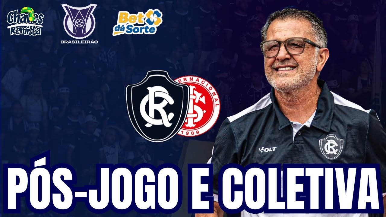 AO VIVO | REMO 1 X 1 INTERNACIONAL | PÓS-JOGO E COLETIVA | BRASILEIRÃO 2026