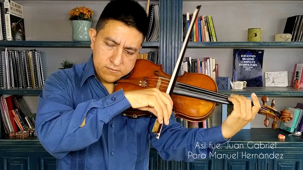 Así fué violin cover #educovers