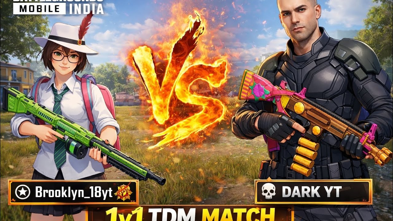 1 VS 1 with my friend BROOKLYN_ YT his YouTube channel. | S12K challenge and op gameplay with fun 👍👍