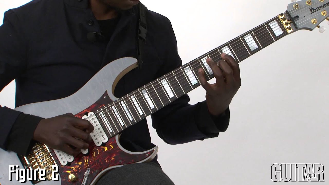 Prog-gnosis with Tosin Abasi - Feb 2013 - Playing in 6/4, and the Hybrid-Picked Arpeggios in 