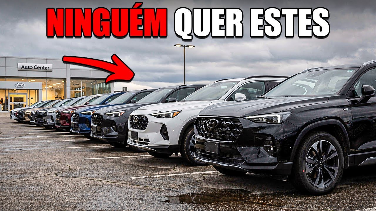 Os CONCESSIONÁRIOS Estão DESESPERADOS: Estes Carros NÃO SE VENDEM