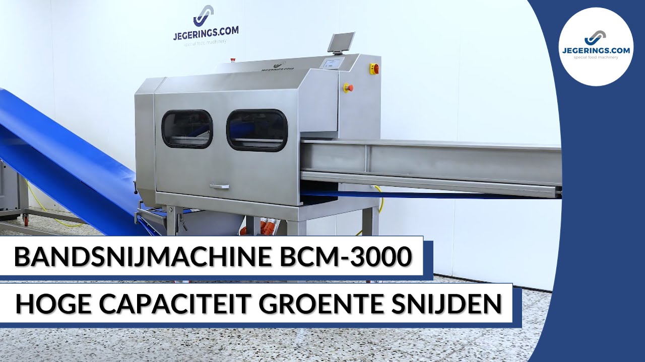 Bandsnijmachine BCM-3000 | Voor het Snijden van Groente en Fruit