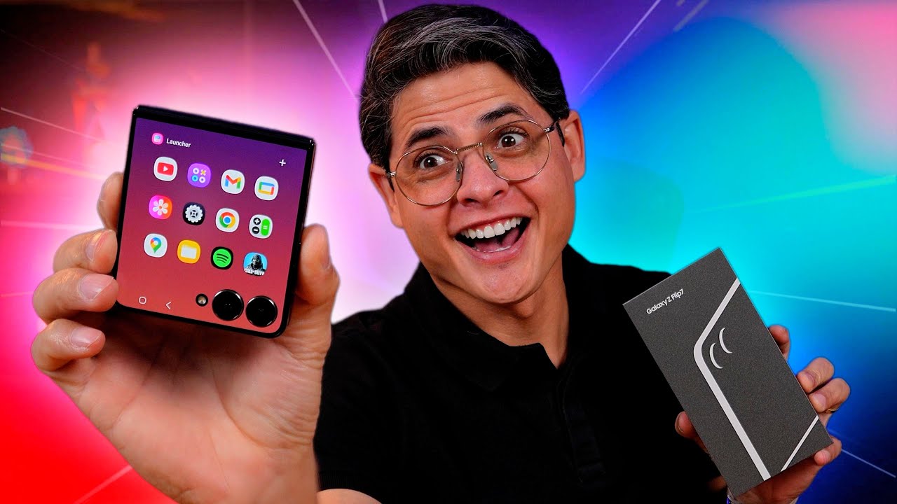Galaxy Z Flip7 - O PIXOTOTINHO da SAMSUNG! Unboxing e Impressões