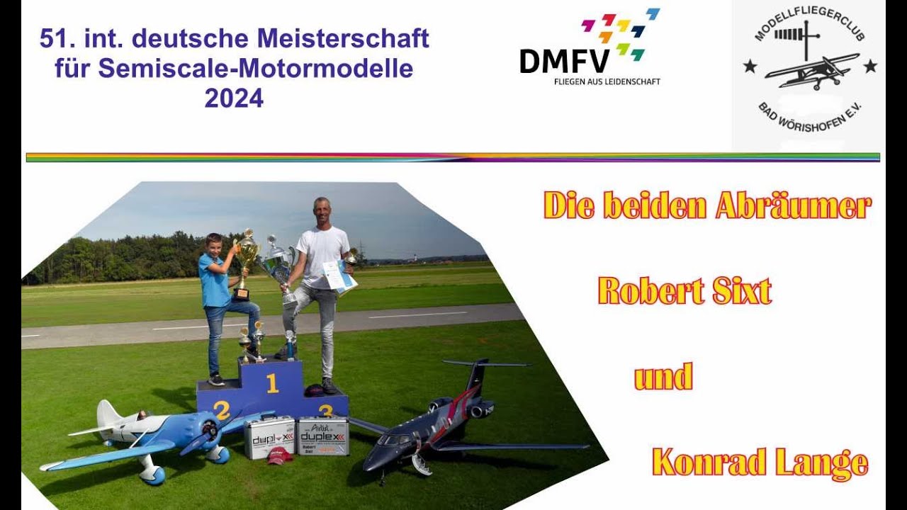 Die Abräumer bei der DM in Bad Wörishofen heissen Konrad Lange und Robert Sixt
