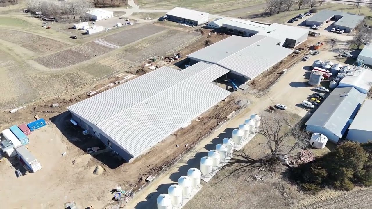 Agronomy Research and Innovation Center - Construction Drone Footage February 2026