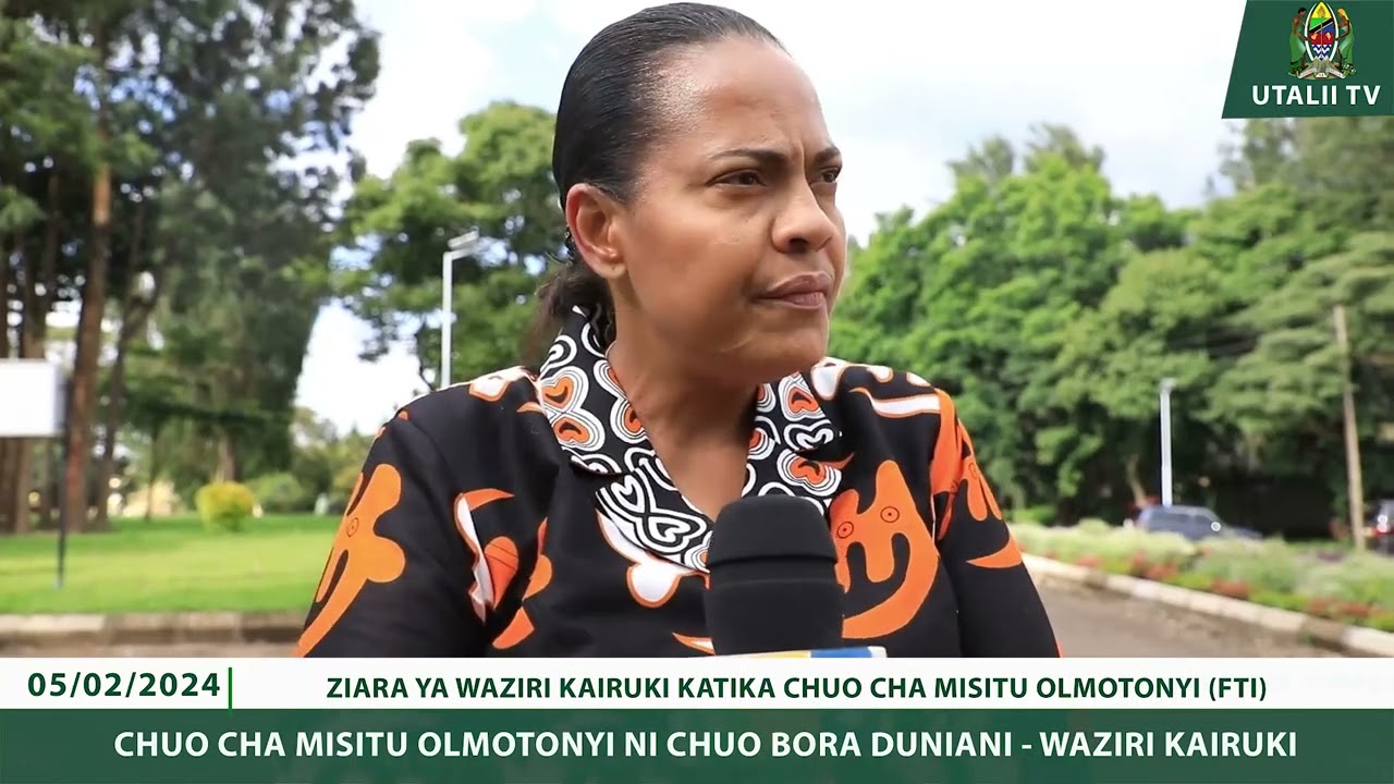 Ziara ya Waziri Mhe. Angellah Kairuki katika Chuo cha Misitu Olmotonyi jijini Arusha