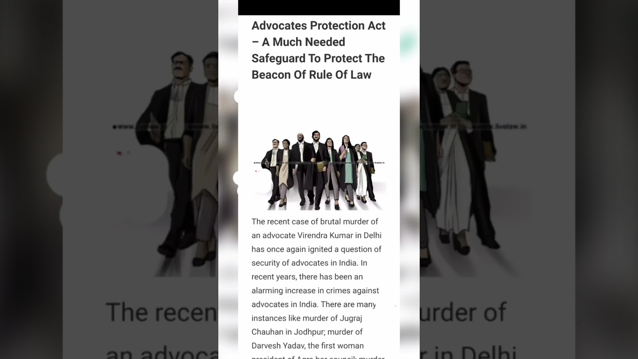 #advocate #protection #bill #to # protect#the #ruleoflaw #RLF#law