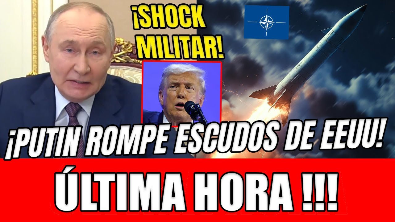🚨 SHOCK MILITAR 🚀 PUTIN ROMPE ESCUDOS DE EEUU Y OTAN CON NUEVA ARMA INVISIBLE A VELOCIDAD EXTREMA